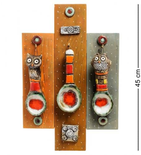 Купить KK-539 Панно КоКо Шамель "Ложки" шамот по низкой цене