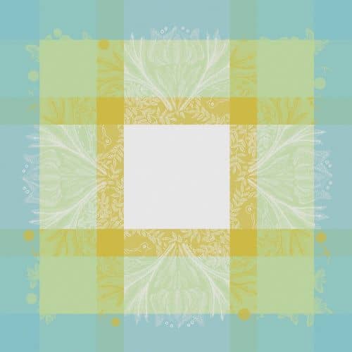 Купить Скатерть Garnier–Thiebaut Twinkle Картезианский монастырь, 174х304 см по низкой цене