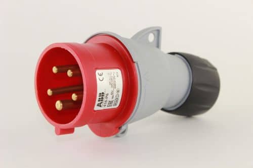 Купить Вилка ABB 416-P6 IP44 16A 3P+N+E переносная по низкой цене