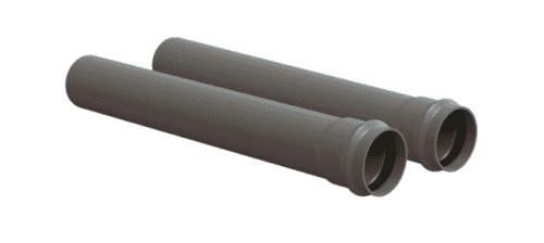 Купить Труба напорная ПВХ с раструбом и уплотнительным кольцом ПОЛИПЛАСТИК диаметр 110-500 мм, SDR 41 PN 6, SDR 26 PN 10 по низкой цене