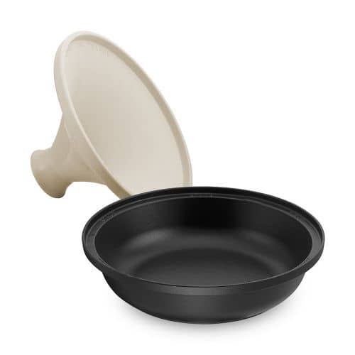 Купить Тажин STAUB, диаметр 28 см, черный/кремовый по низкой цене