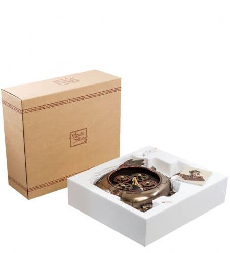 Купить Статуэтка-часы Veronese Рыба в стиле стимпанк по низкой цене