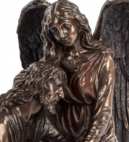Купить Статуэтка Veronese Иисус и Ангел WS-424 по низкой цене