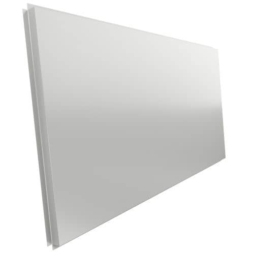 Купить Фасадная кассета Standard прямая 1170х545 мм RAL9006 (бело-алюминиевый цвет) для наружной отделки дома по низкой цене