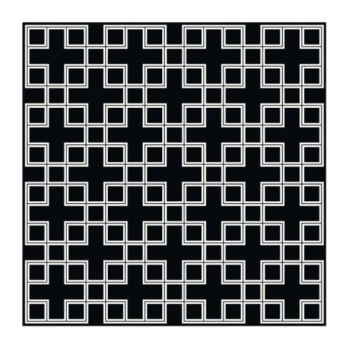 Купить Ковер Eichholtz Caton черный, 300х300 см по низкой цене