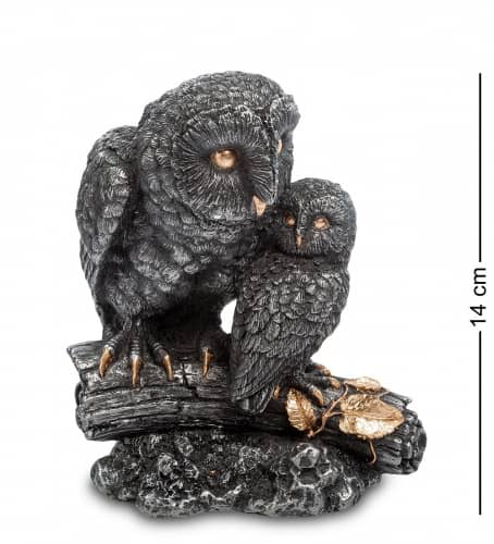 Купить Статуэтка Veronese Сова с совенком WS-71 по низкой цене