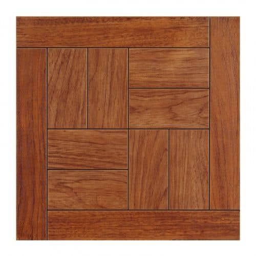 Купить Плитка Волгоградский керамический завод Паркет напольная, орех с металлизацией, 327x8x327 мм по низкой цене