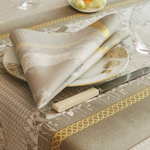 Купить Салфетка Garnier–Thiebaut Perce-Neige какао, 54х54 см по низкой цене