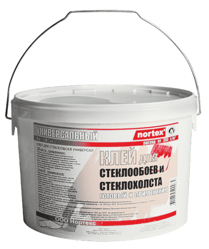 Купить Клей Nortex для стеклообоев готовый, 10 кг по низкой цене