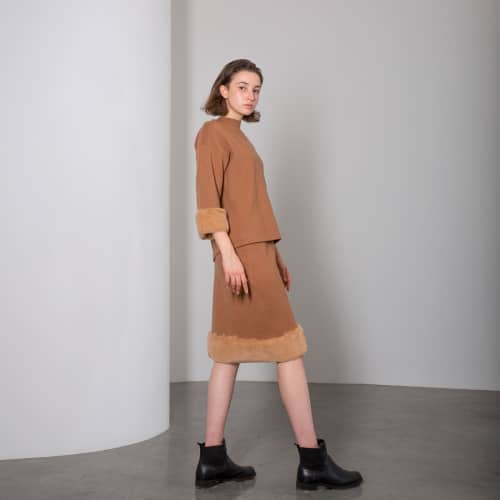 Купить Костюм Lara FF05988AB коричневый по низкой цене