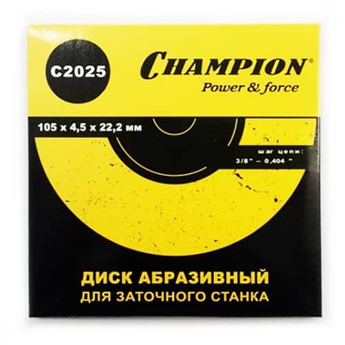 Купить Диск заточной для цепей 3/8 Champion C2025 по низкой цене
