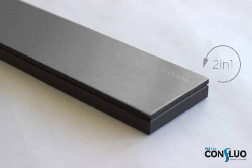 Купить Душевой лоток Pestan Confluo Frameless Line 450 Black Glass по низкой цене