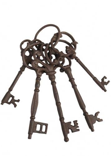 Купить Ключи Esschert Design декоративные, чугунные по низкой цене