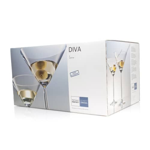 Купить Набор Schott Zwiesel Diva бокалов для мартини, 6 штук, 251 мл по низкой цене