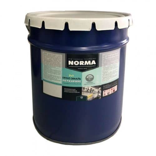 Грунт-эмаль NOVOCOLOR 3 в 1 глянцевая