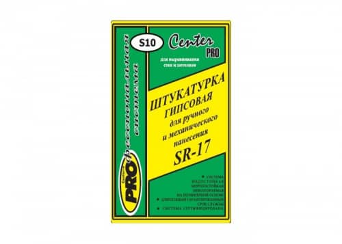 Купить Штукатурка SR-17 Лайт гипсовая, 30 кг по низкой цене