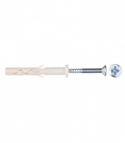 Купить Дюбель-гвоздь нейлон пот. манж. 6х60 (2 шт) пакетик по низкой цене