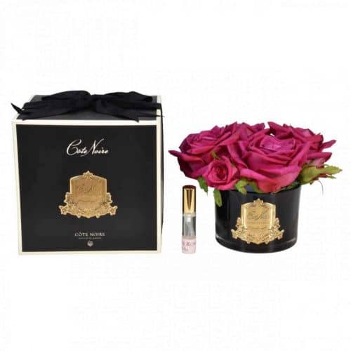Купить Букет Cote Noire Five Rose Carmine Red из 5 роз ароматический в подарочной упаковке по низкой цене