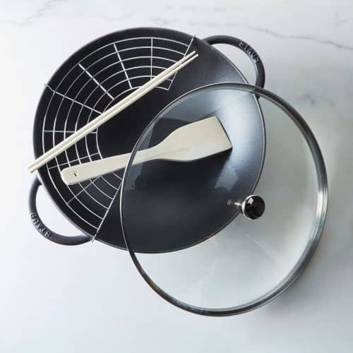 Купить Вок STAUB с крышкой, диаметр 30 см по низкой цене