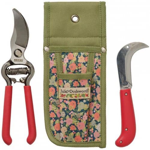 Купить Набор Briers Orangery садовода: секатор и нож в чехле по низкой цене