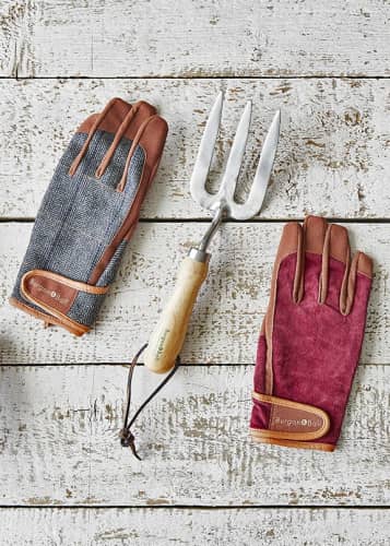 Купить Перчатки мужские для садовых работ Dig The Glove Tweed Burgon & Ball по низкой цене
