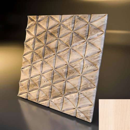 3D панель стеновая Relieffo Constellation (Береза) Д036БР 600х600х30 мм