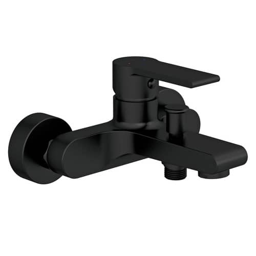 Купить Смеситель для ванны Cersanit Brasko Black черный по низкой цене