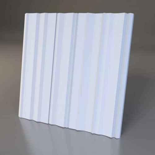 3D панель стеновая Relieffo Barcode 012 из пенополиуретана 600х600х30 мм