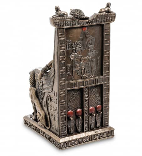 Купить Статуэтка Veronese Египетская царица на троне WS-468 по низкой цене