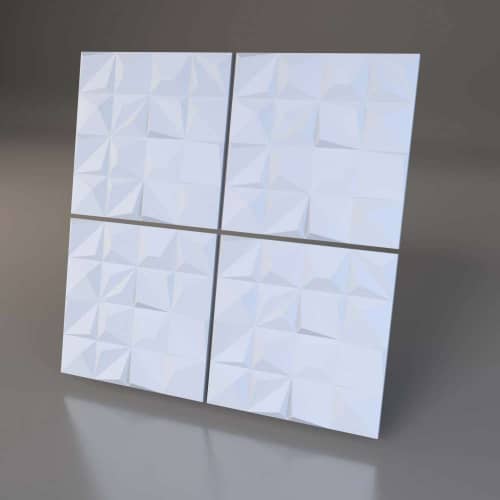3D панель стеновая Relieffo Shine 030 из пенополиуретана 600х600х30 мм