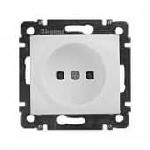 Купить Механизм розетки 1-м СП Valena 16А IP21 без заземл. на винтах бел. Leg 774416 по низкой цене