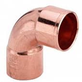 Купить Отвод двухраструбный Charley под пайку (90°) 15 по низкой цене