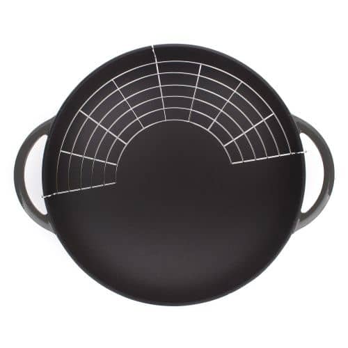 Купить Вок CHASSEUR Caviar чугунный, диаметр 37 см по низкой цене