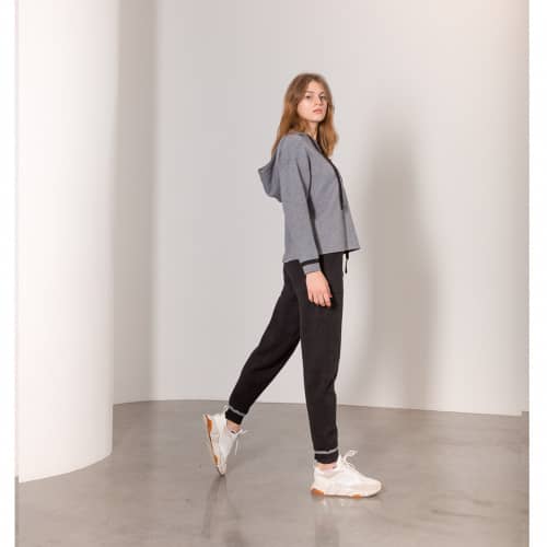 Купить Костюм Lara FF05733ABSU серый/черный по низкой цене