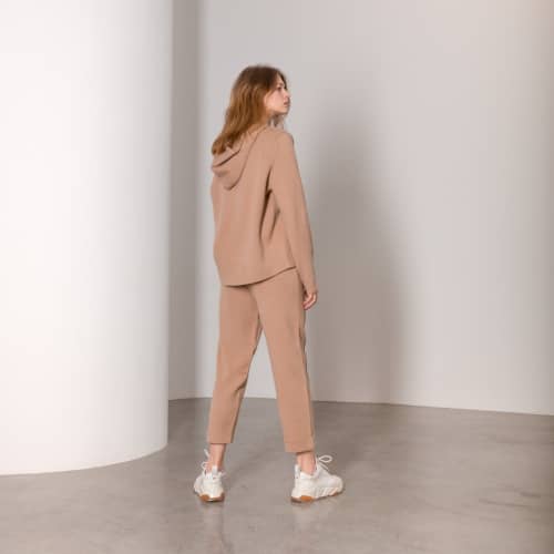 Купить Костюм Lara JS-2001 коричневый по низкой цене