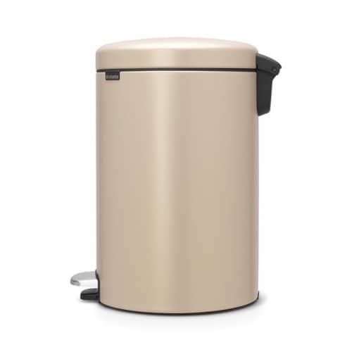 Купить Бак Brabantia newicon мусорный, минерально-золотой, 20 л по низкой цене