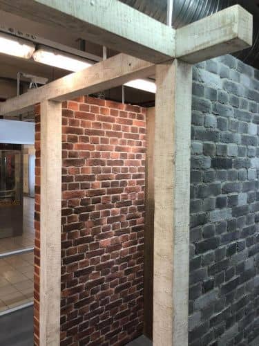 Балки Петровская мануфактура декоративные, состаренные, 15х15 см