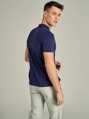 Купить Футболка-поло Piazza Italia синяя по низкой цене