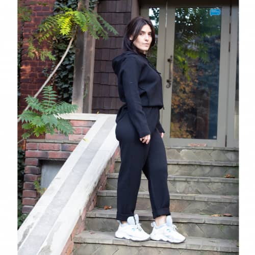 Купить Костюм Lara JS-2001 черный по низкой цене