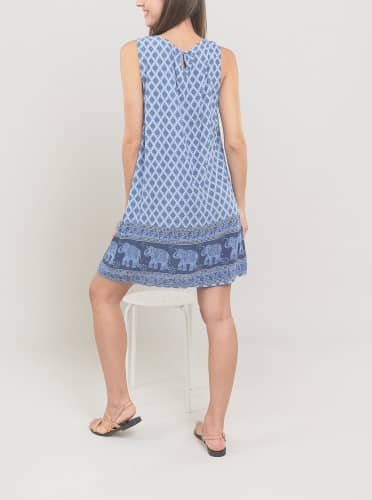 Купить Платье Piazza Italia синее по низкой цене