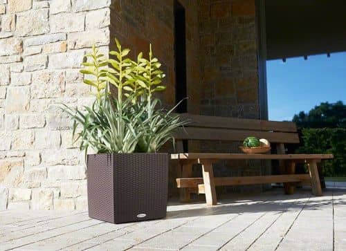 Купить Кашпо Lechuza Cube Cottage 50 см по низкой цене