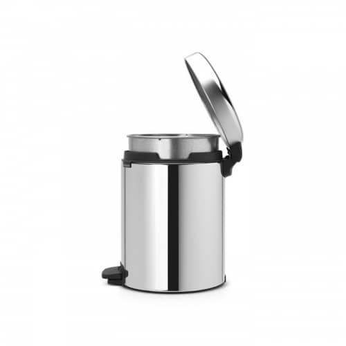 Купить Бак Brabantia newicon мусорный, стальной полированный, с внутренним ведром, 5 л по низкой цене