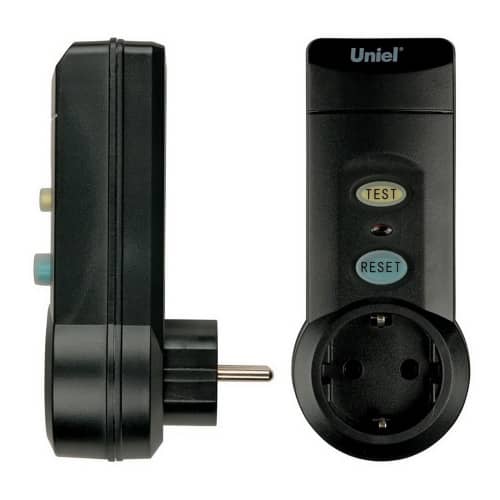 Купить Устройство защитного отключения UBR-10AC-2P60/030M 10А тип С Uniel по низкой цене