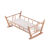 кроватка-качалка wooden games для кукол Купить Кроватка-качалка Wooden Games для кукол по низкой цене