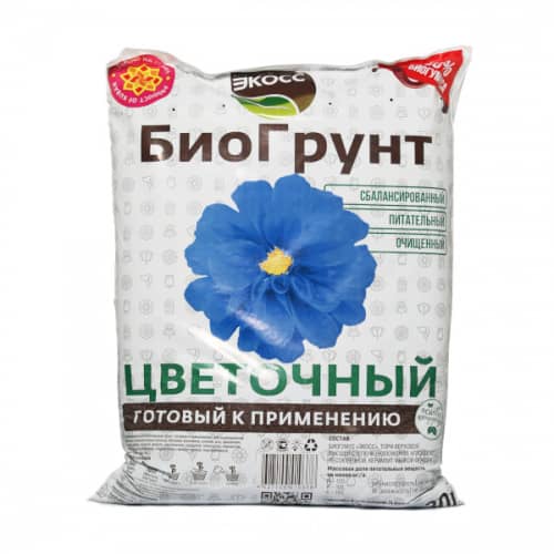 Купить Биогрунт Экосс цветочный 5 л по низкой цене