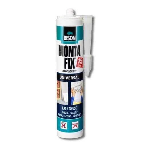 Купить Монтажный клей ЖИДКИЕ ГВОЗДИ Bison Montafix Universal 6303904 440 г по низкой цене