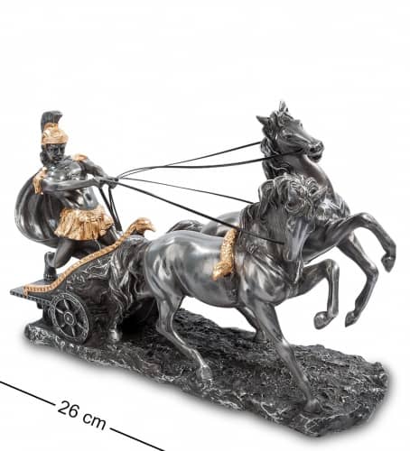 Купить Статуэтка Veronese Воин на колеснице WS-28 по низкой цене