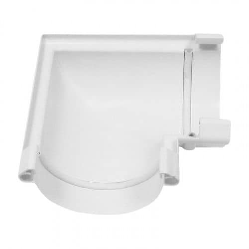 Купить Угол желоба Murol универсальный, белый по низкой цене