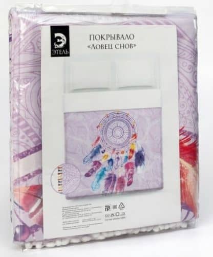 Купить Покрывало Этель Ловец снов 2 сп, хлопок 3989299 200х215 см по низкой цене