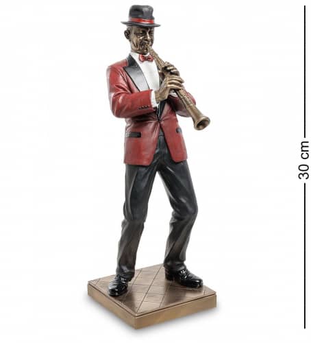 Купить Статуэтка Veronese Кларнетист WS-872 по низкой цене